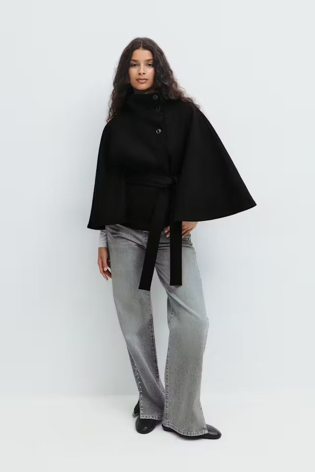 Elize - Belt Cape Jacket