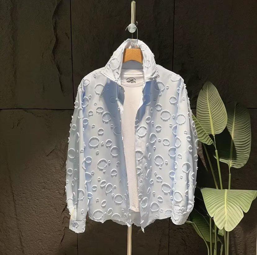 Moon Surface Casual Shirt (bekijk beschrijving)