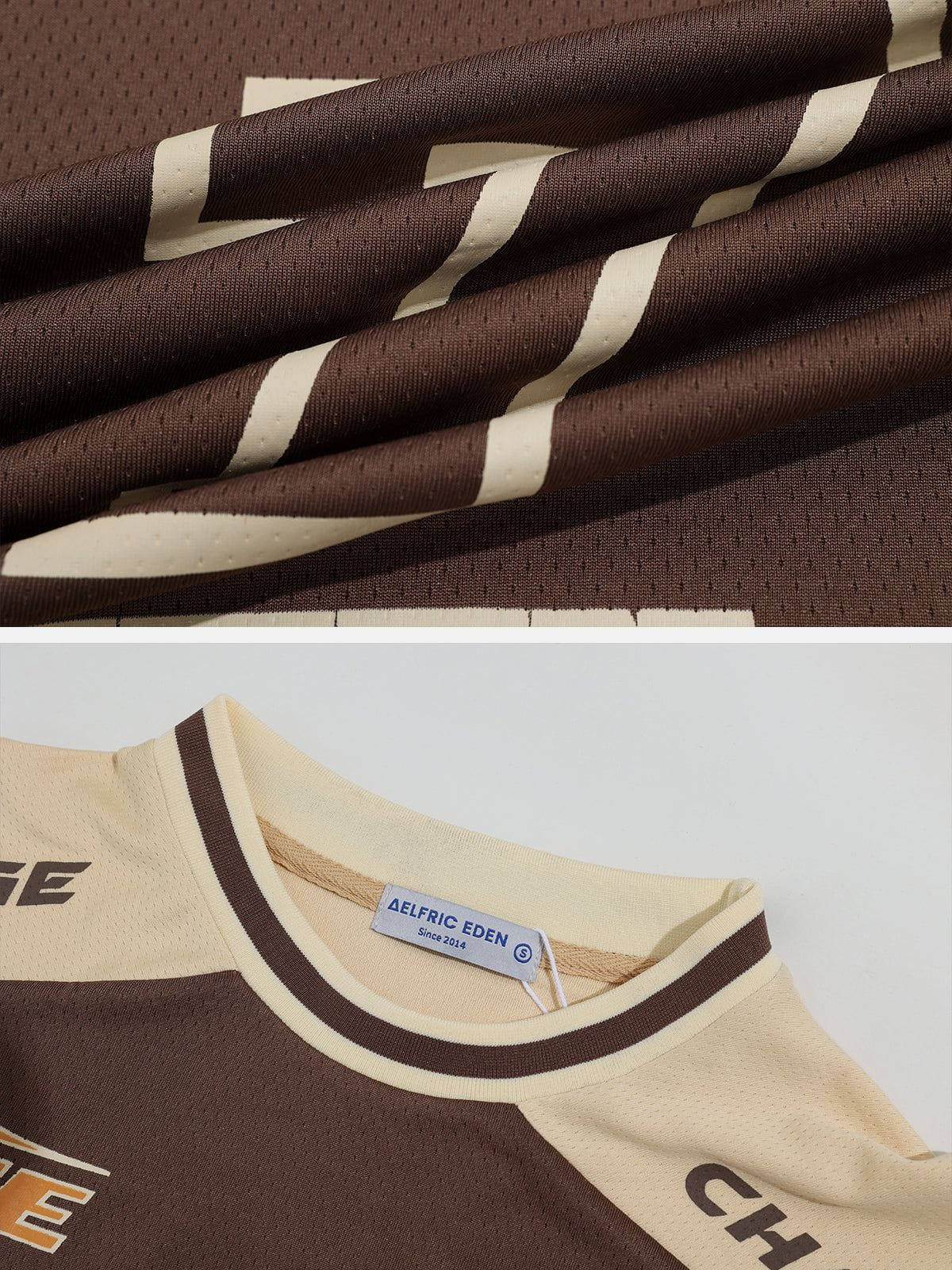 Aelfric Eden Contrast Color Racing Tee (bekijk maattabel in de beschrijving)