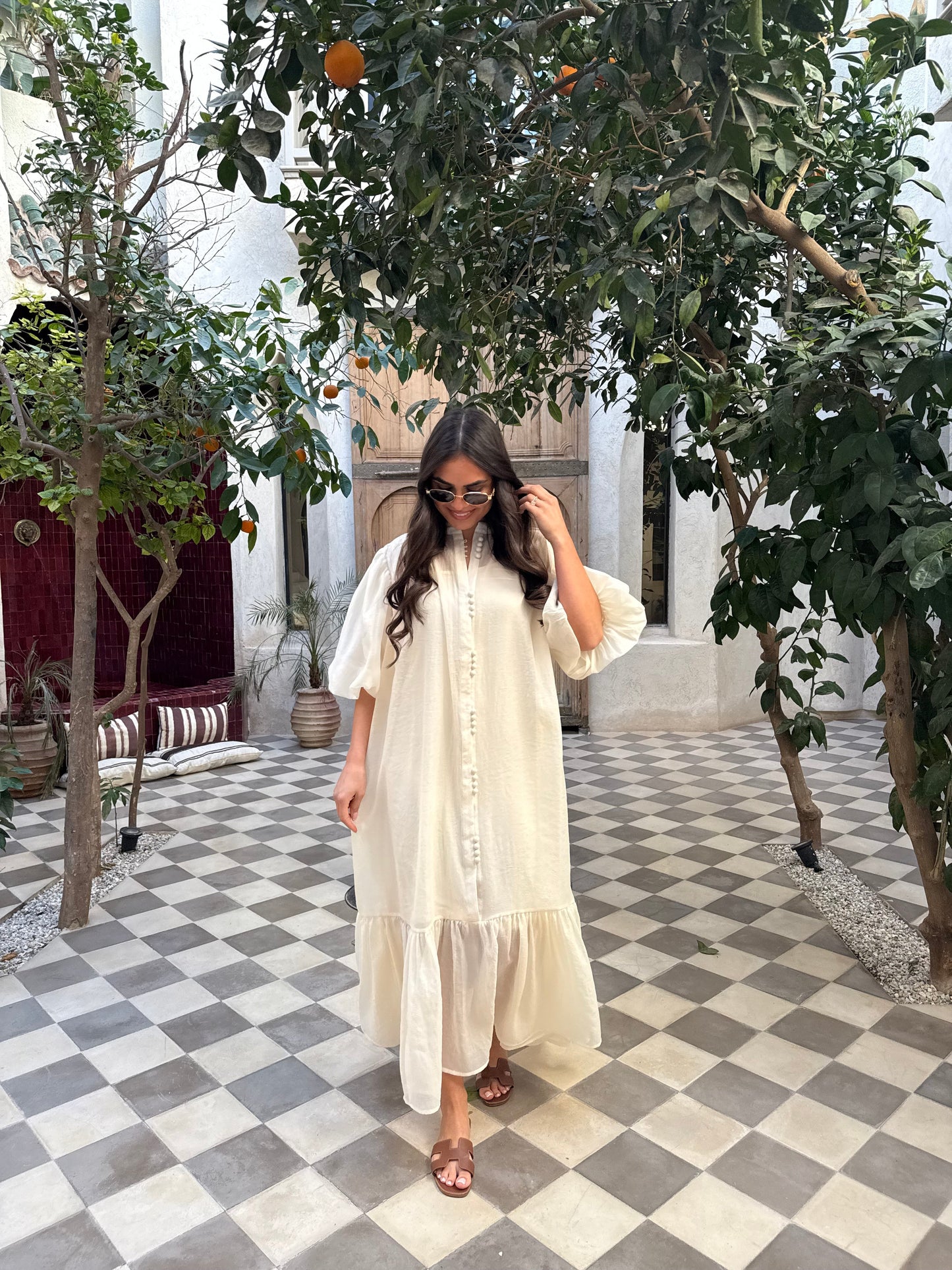 Robe MIA crème (R7187)