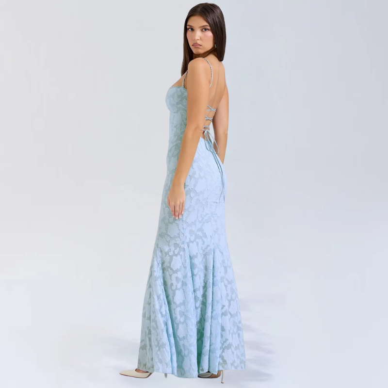 Ariana | Sculpted Slit Dress