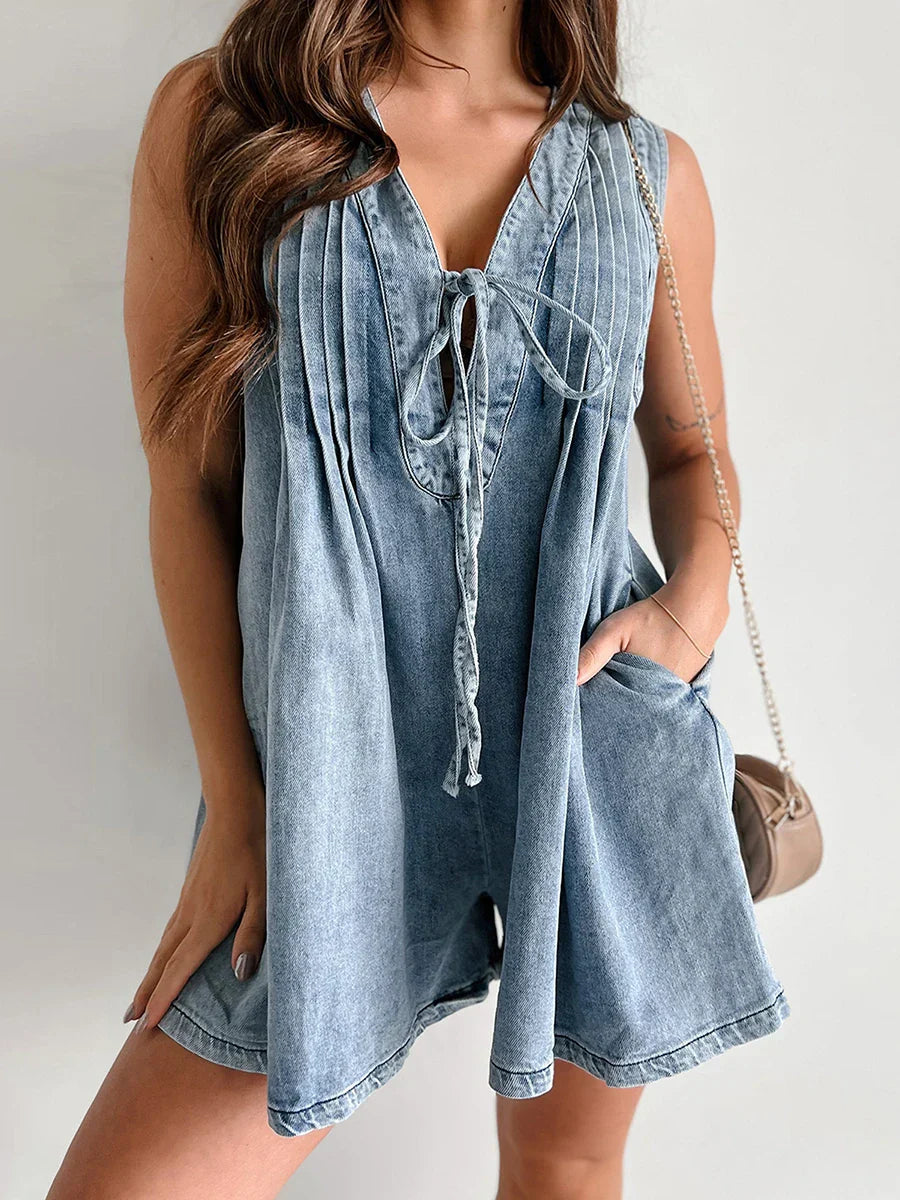 Rodeo Denim Romper
