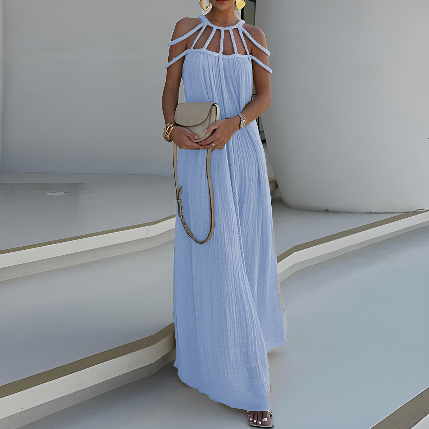 Tirantes Luna - Maxi Jurk