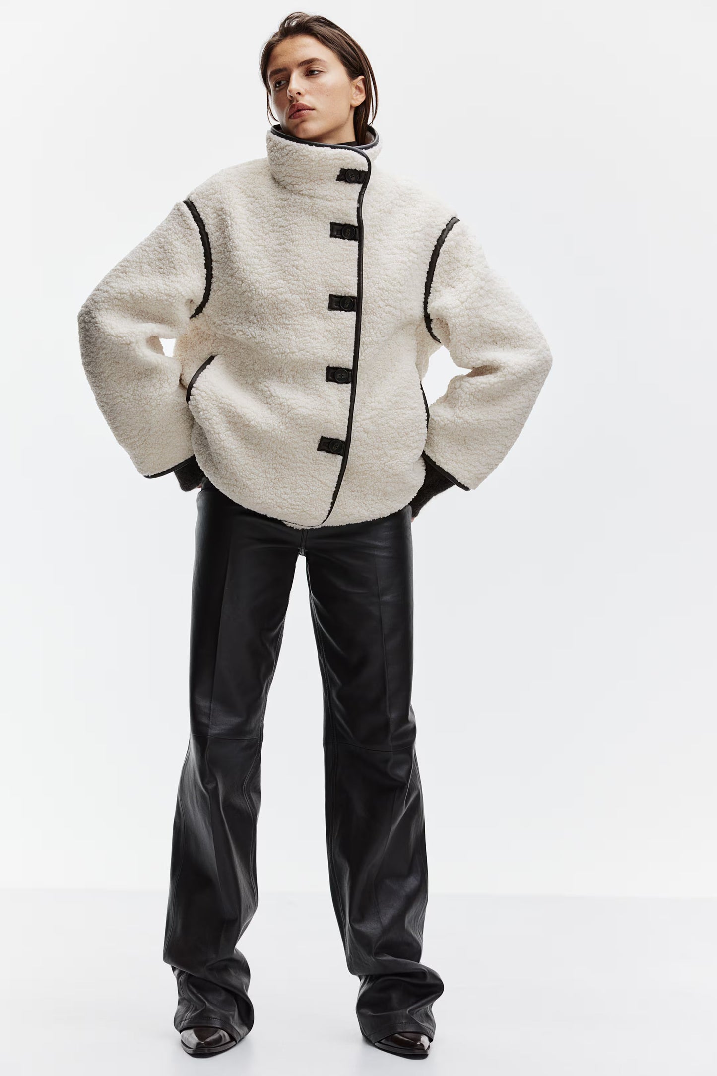 Lunevia | Premium Teddy Jacket – Loose Fit