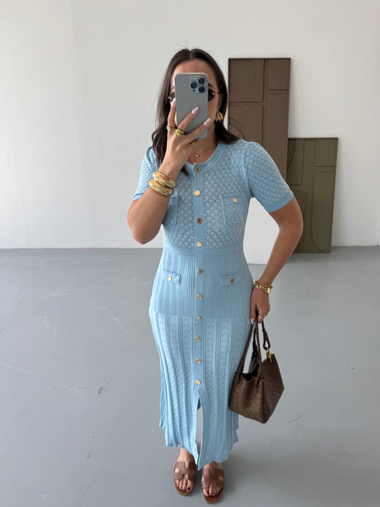 Robe ROSA bleue claire (3132)
