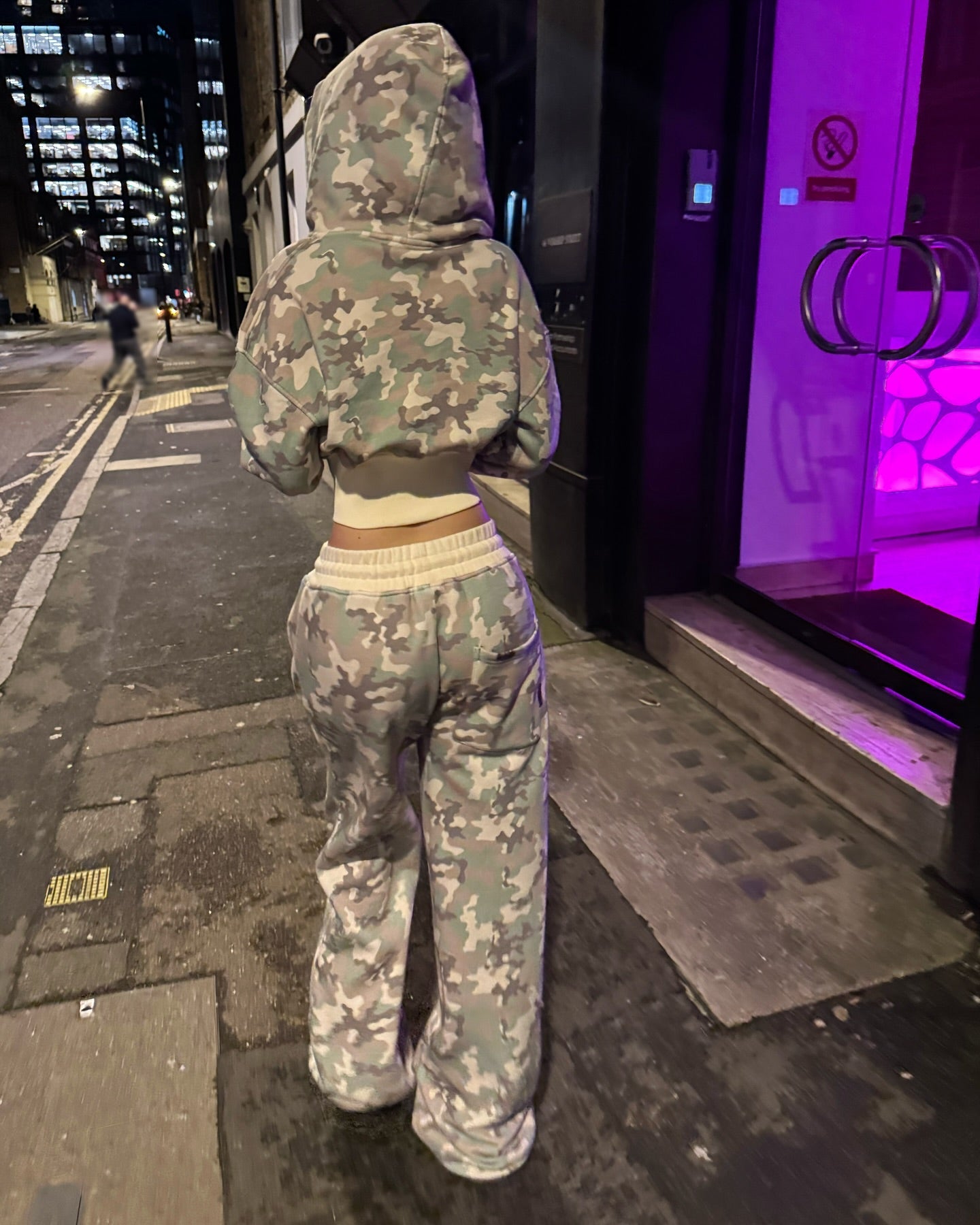 Camo Hoodie Set
