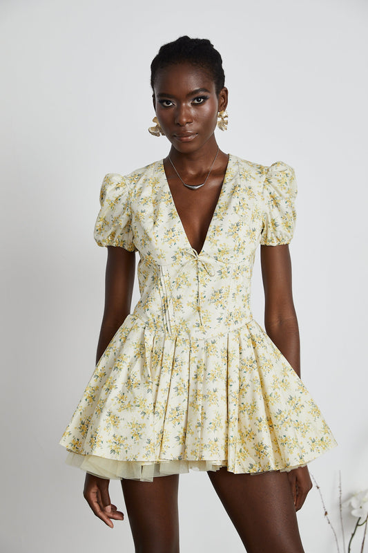 Josie Mini Floral Jurk - LOUVELLI