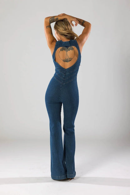 Lucie - Denim Jumpsuit