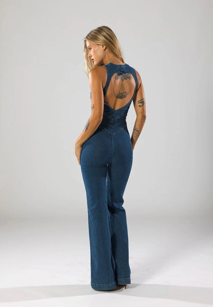 Lucie - Denim Jumpsuit