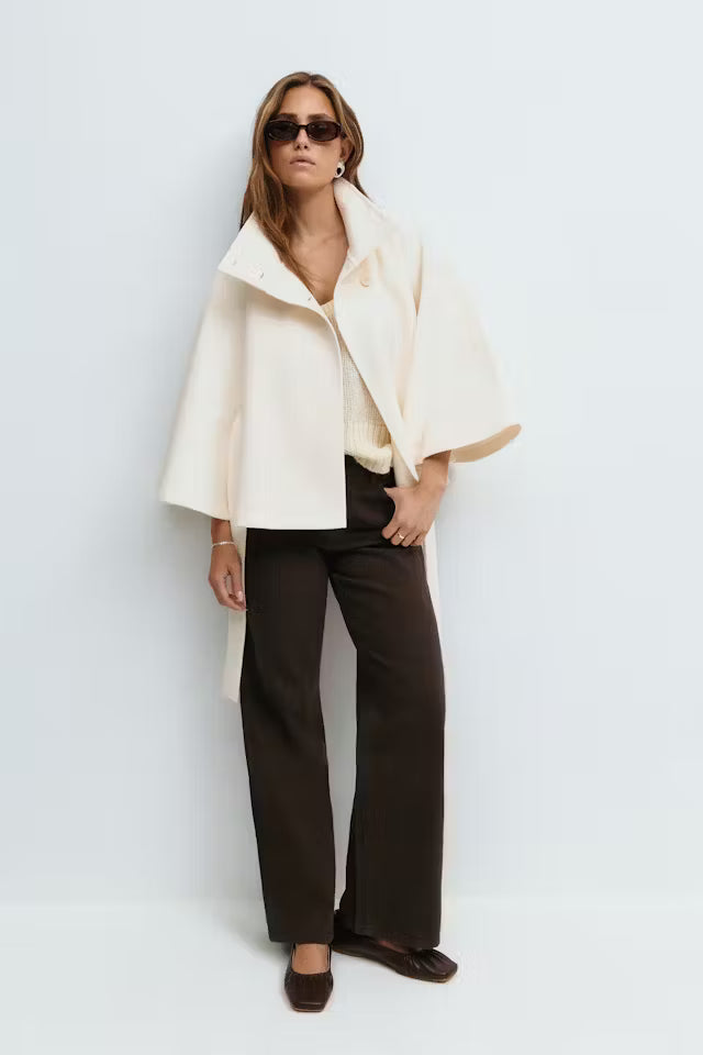 Elize - Belt Cape Jacket