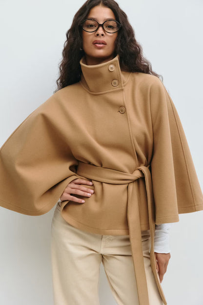 Elize - Belt Cape Jacket