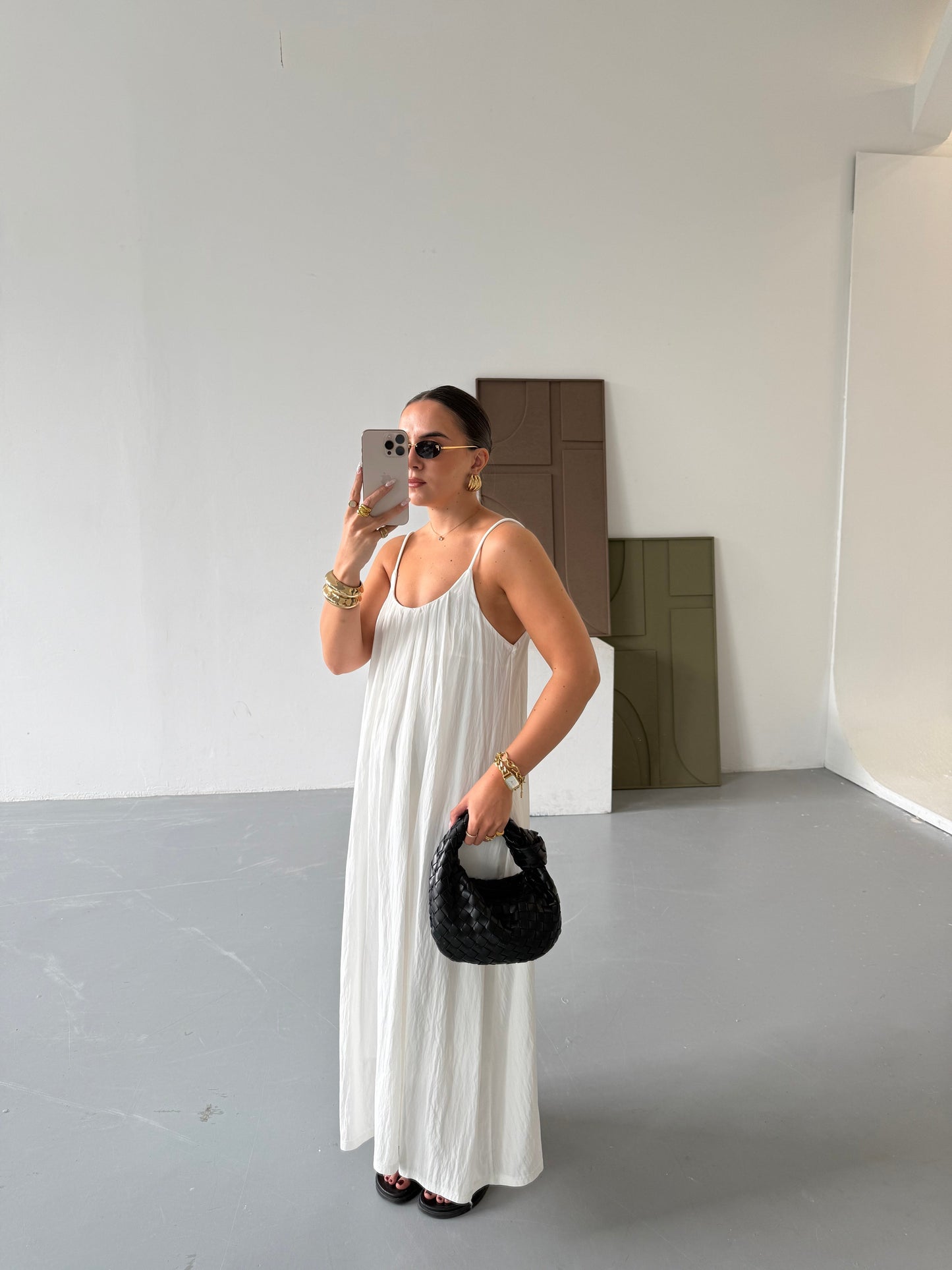 Robe LILI blanche (CY24216)