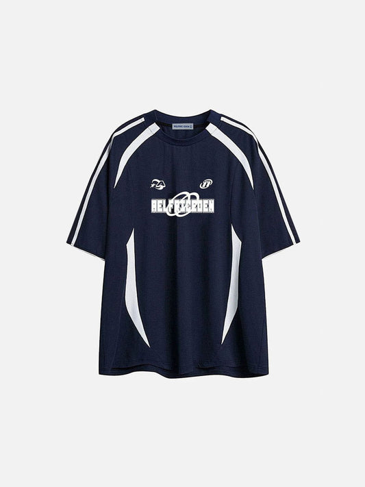 Aelfric Eden Contrast Color Stripe Tee