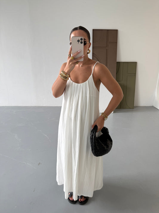 Robe LILI blanche (CY24216)