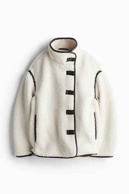 Lunevia | Premium Teddy Jacket – Loose Fit