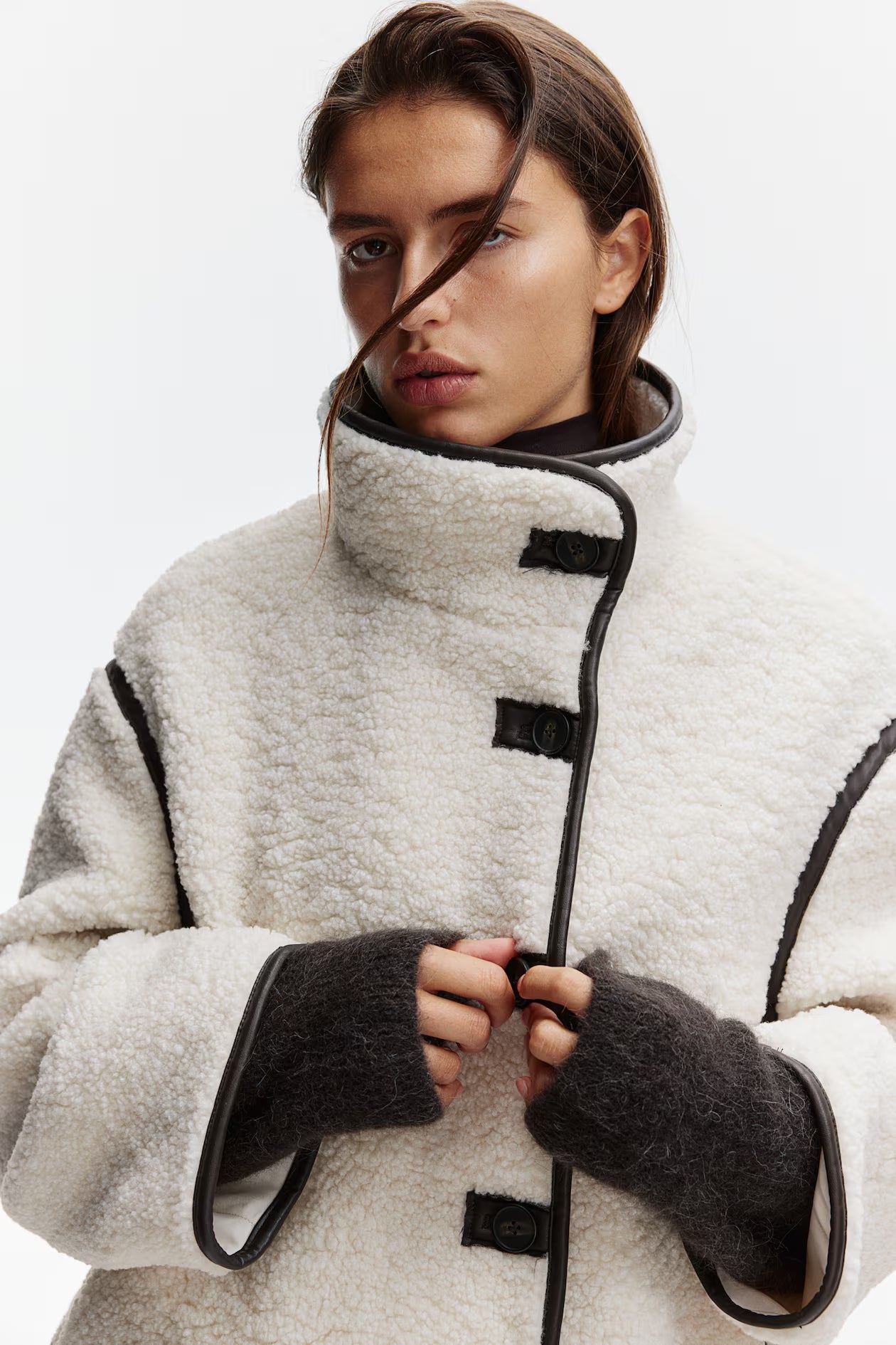 Lunevia | Premium Teddy Jacket – Loose Fit