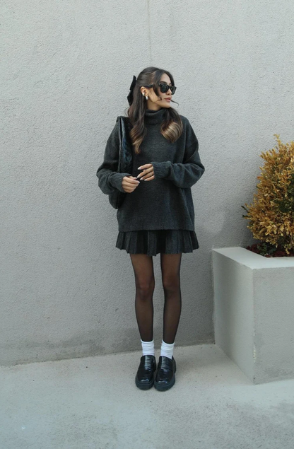 Naomi  | Cozy Knitted Trui en Rok Set