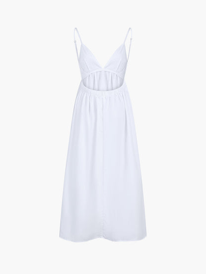 Coastal - open rug lange jurk