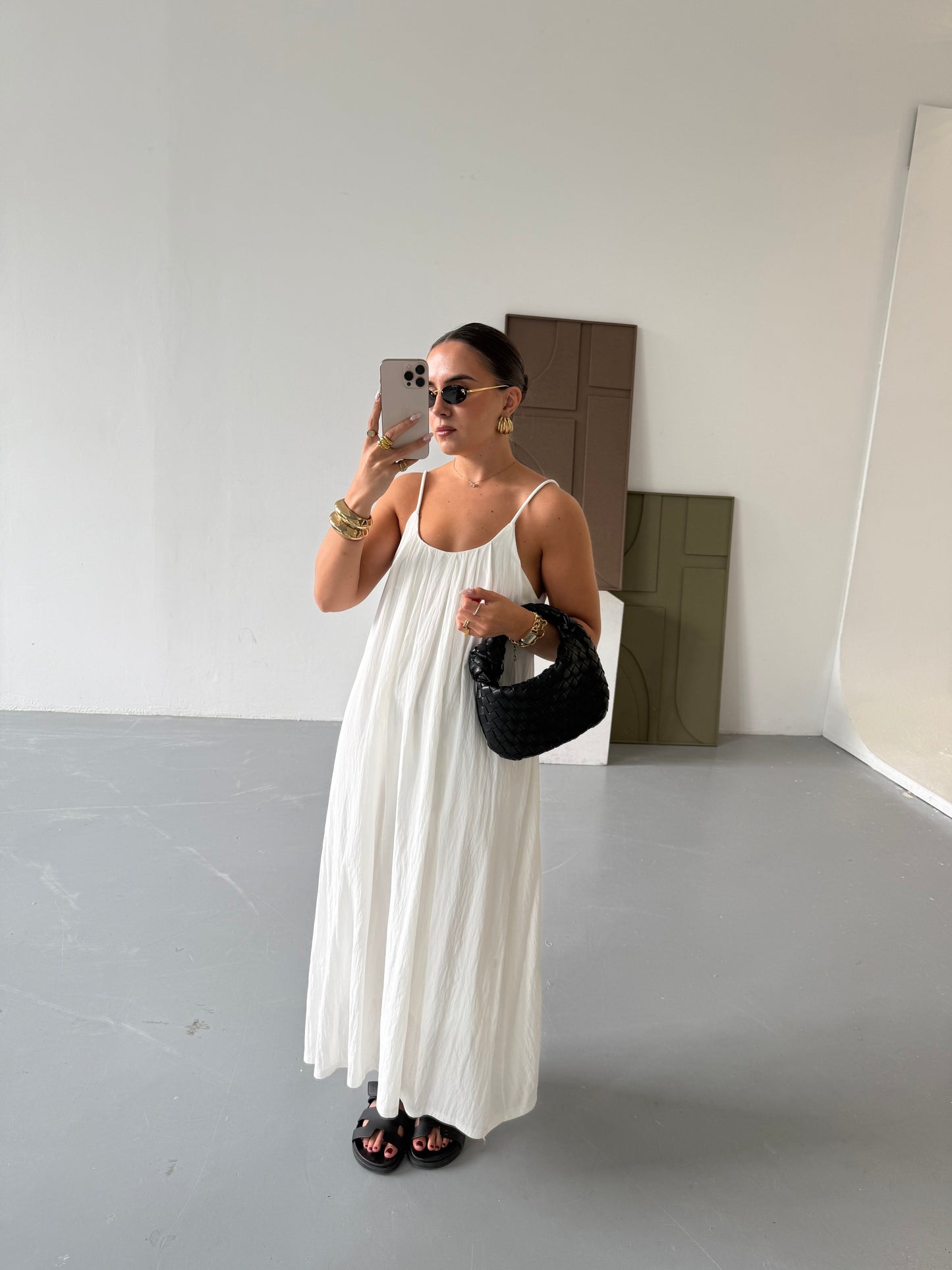 Robe LILI blanche (CY24216)