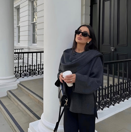 Lunevia Cape Coat | Trendy Dames Cape