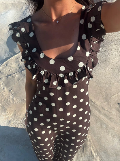 Luna Polka Dot Dress