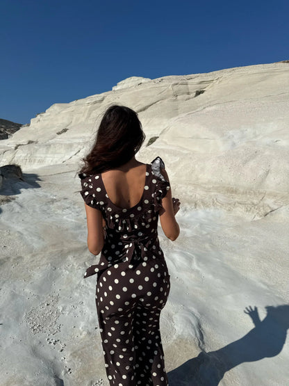 Luna Polka Dot Dress