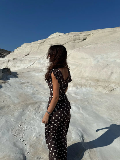 Luna Polka Dot Dress