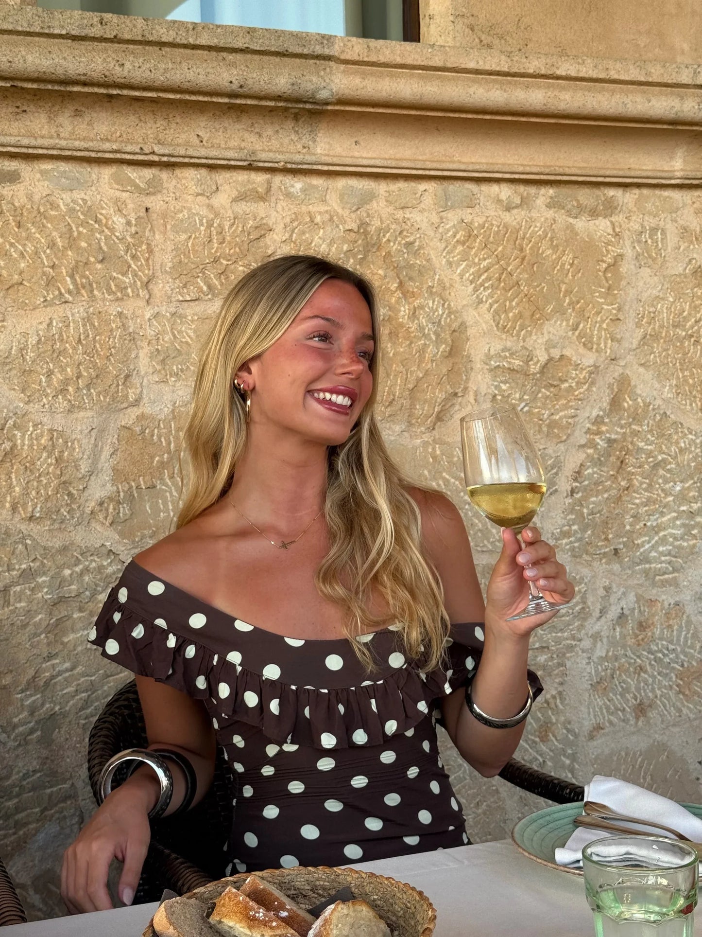 Luna Polka Dot Dress