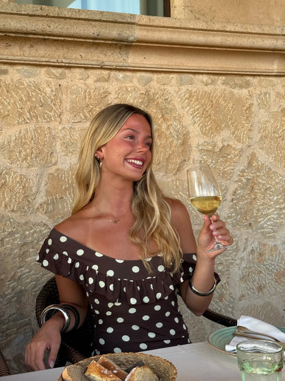 Luna Polka Dot Dress