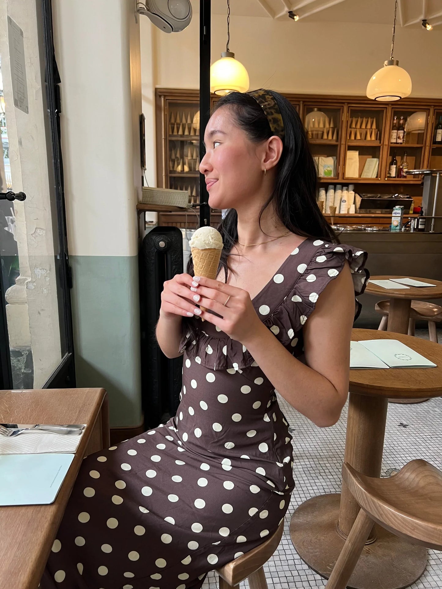 Luna Polka Dot Dress