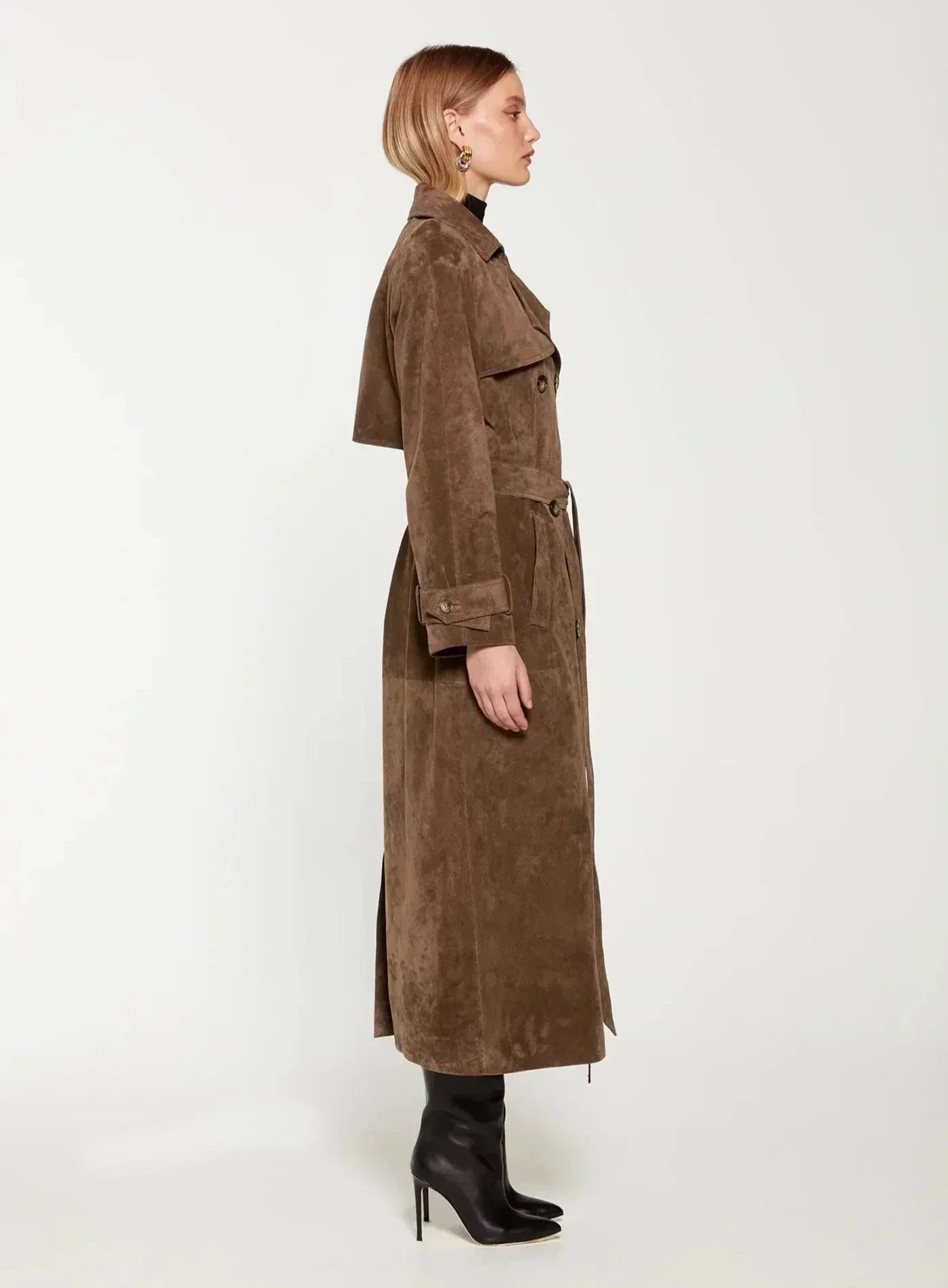 Chloe - Suede Trenchcoat