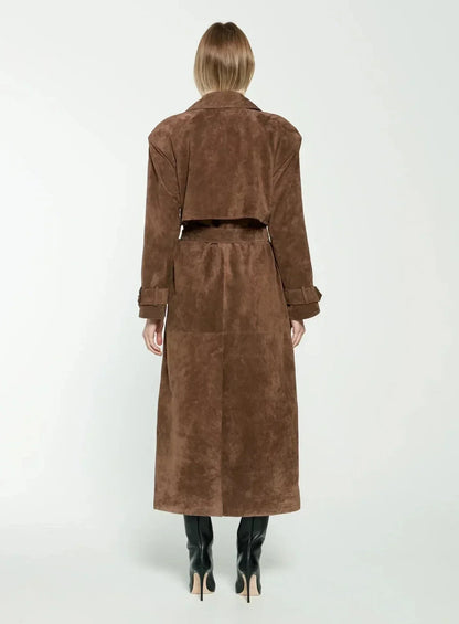 Chloe - Suede Trenchcoat