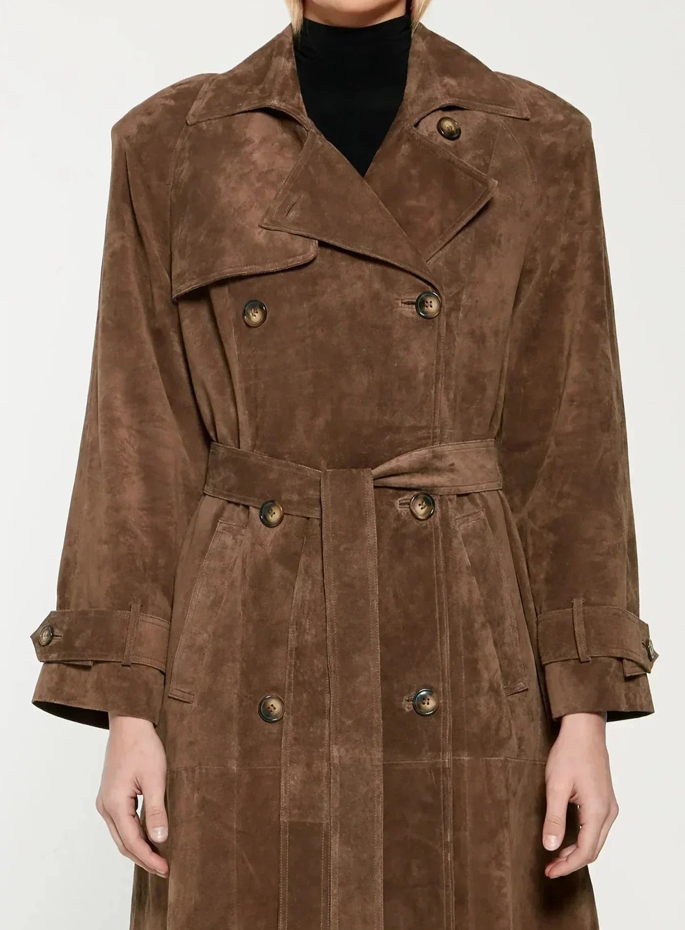 Chloe - Suede Trenchcoat