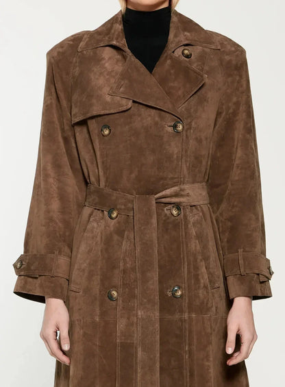 Chloe - Suede Trenchcoat