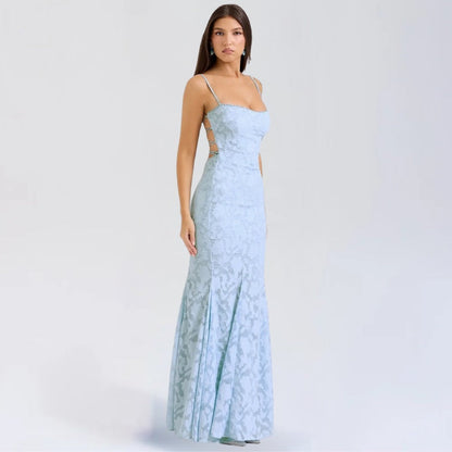 Ariana | Sculpted Slit Dress