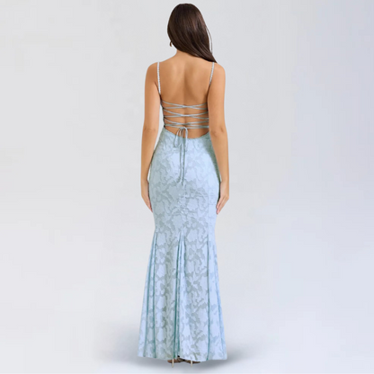 Ariana | Sculpted Slit Dress