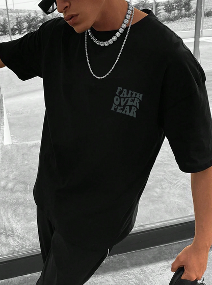 ChainsforChange T-shirt - FAITH OVER FEAR