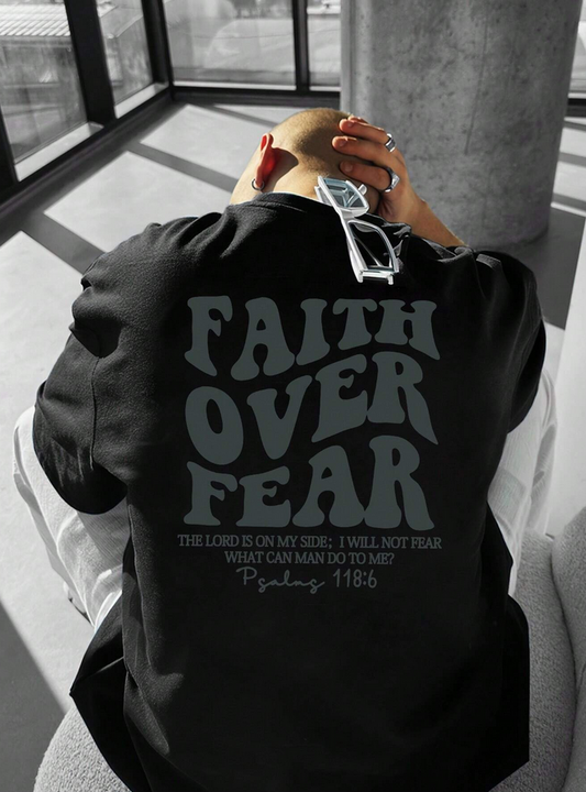 ChainsforChange T-shirt - FAITH OVER FEAR