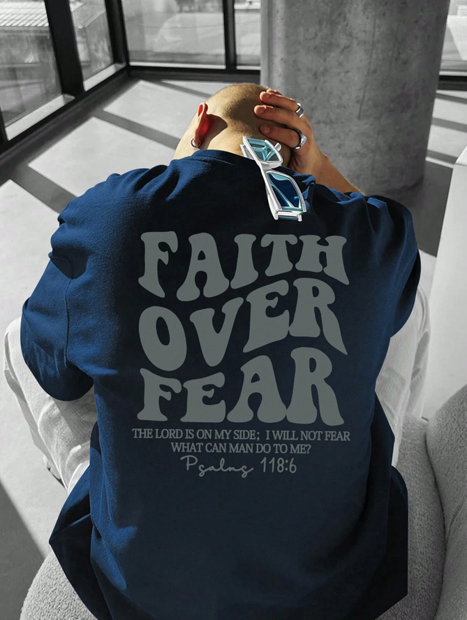 ChainsforChange T-shirt - FAITH OVER FEAR