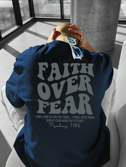 ChainsforChange T-shirt - FAITH OVER FEAR