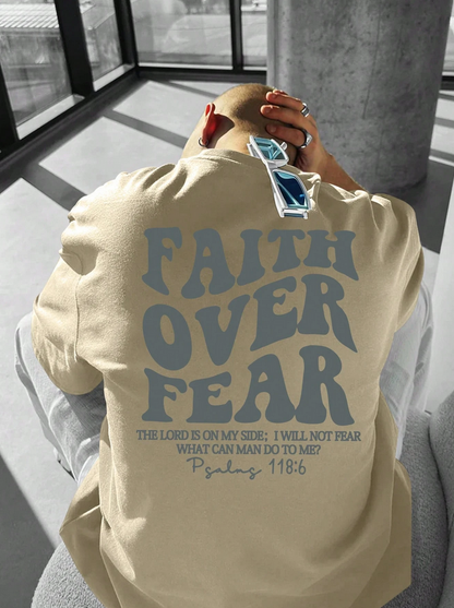 ChainsforChange T-shirt - FAITH OVER FEAR