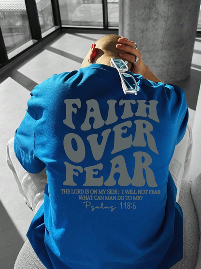 ChainsforChange T-shirt - FAITH OVER FEAR