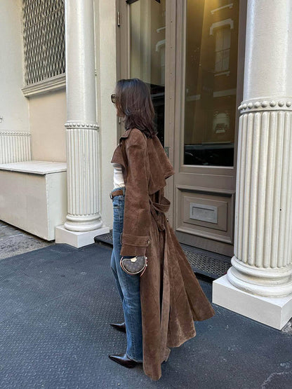 Chloe - Suede Trenchcoat