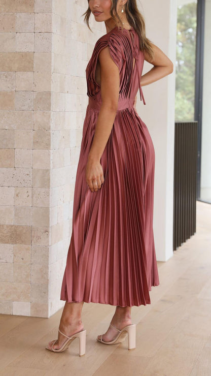 Emma | Deep V-Neck Maxi Jurk
