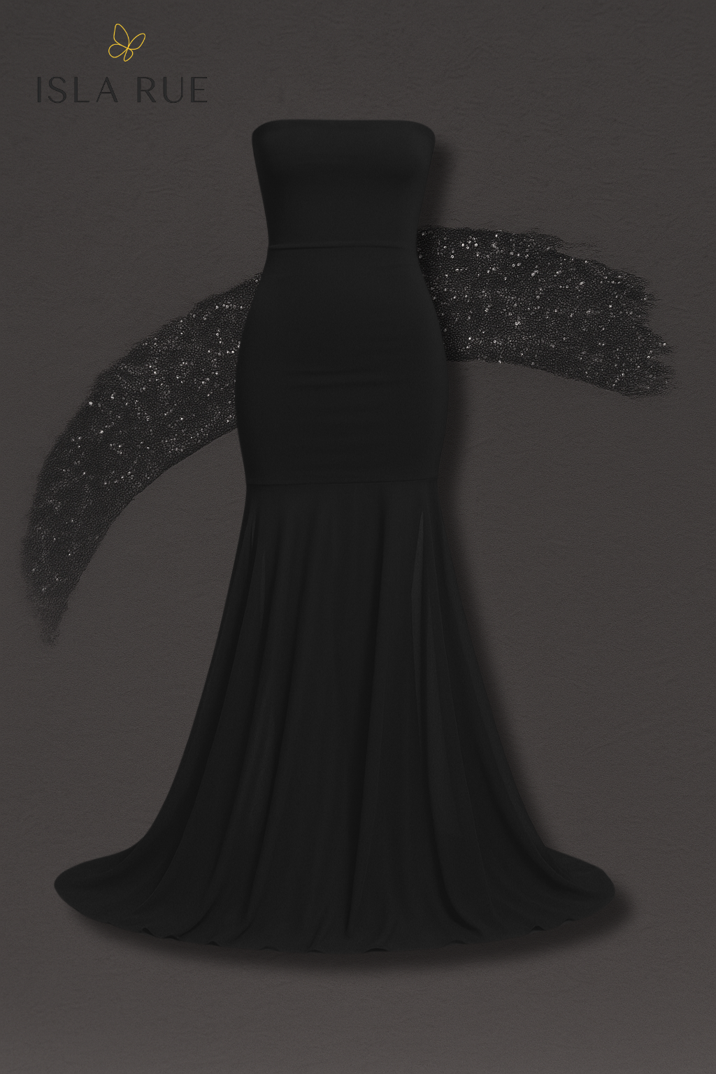 Flowy Mesh Mermaid Dress