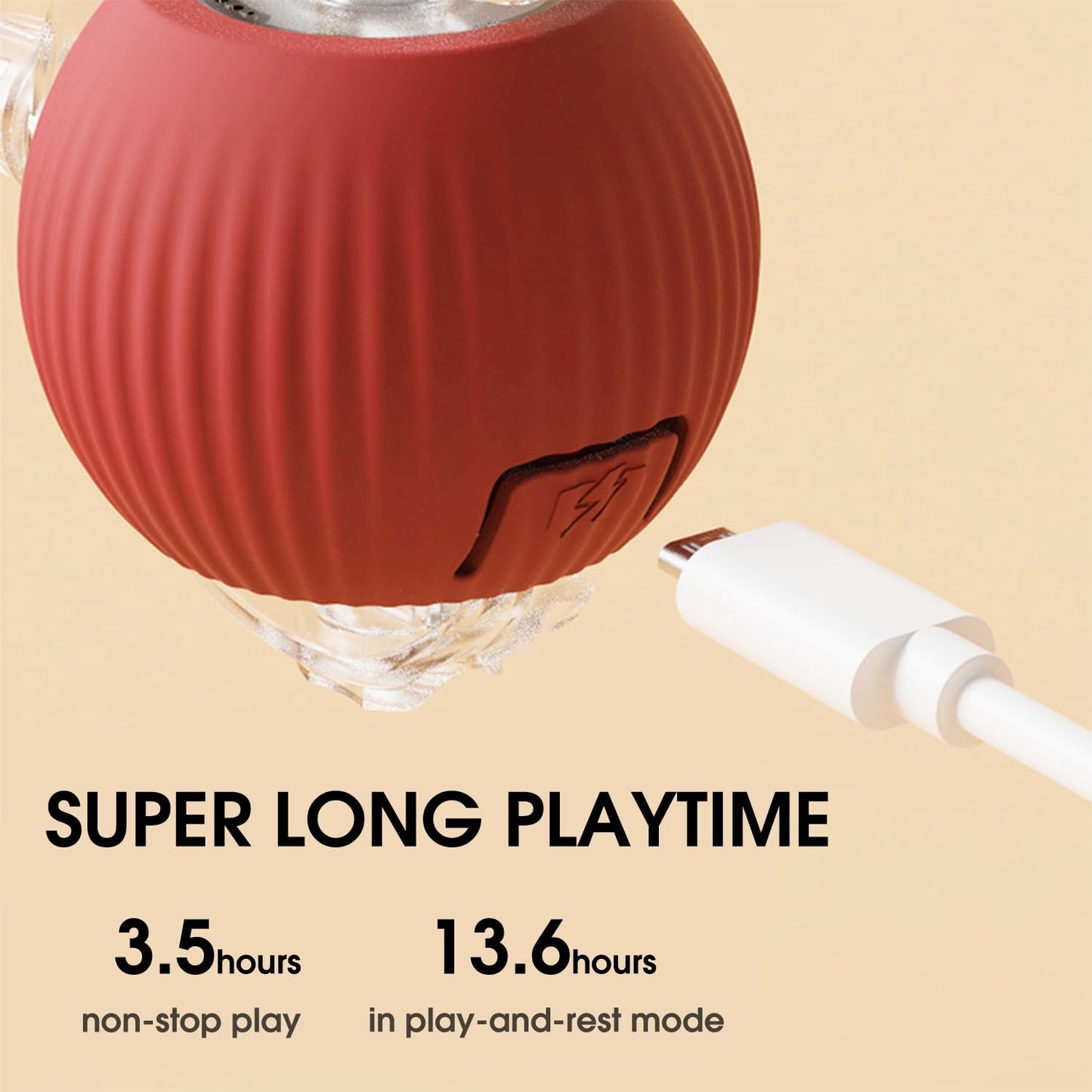 RolliePet smart chase pet toy ball