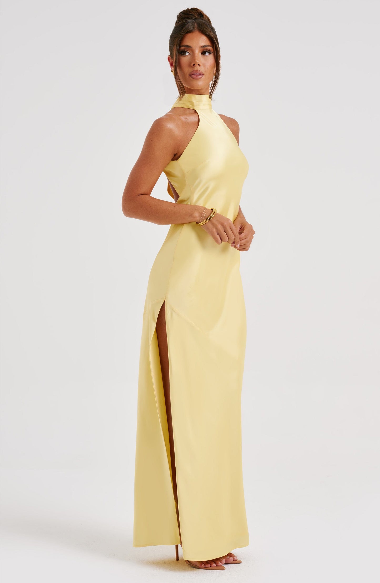 Etta Maxi Jurk - Lemon