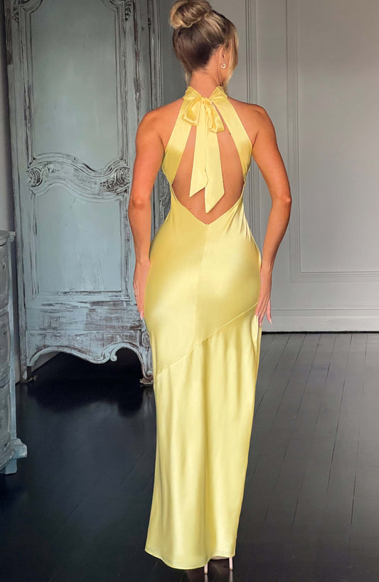 Etta Maxi Jurk - Lemon