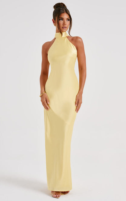 Etta Maxi Jurk - Lemon