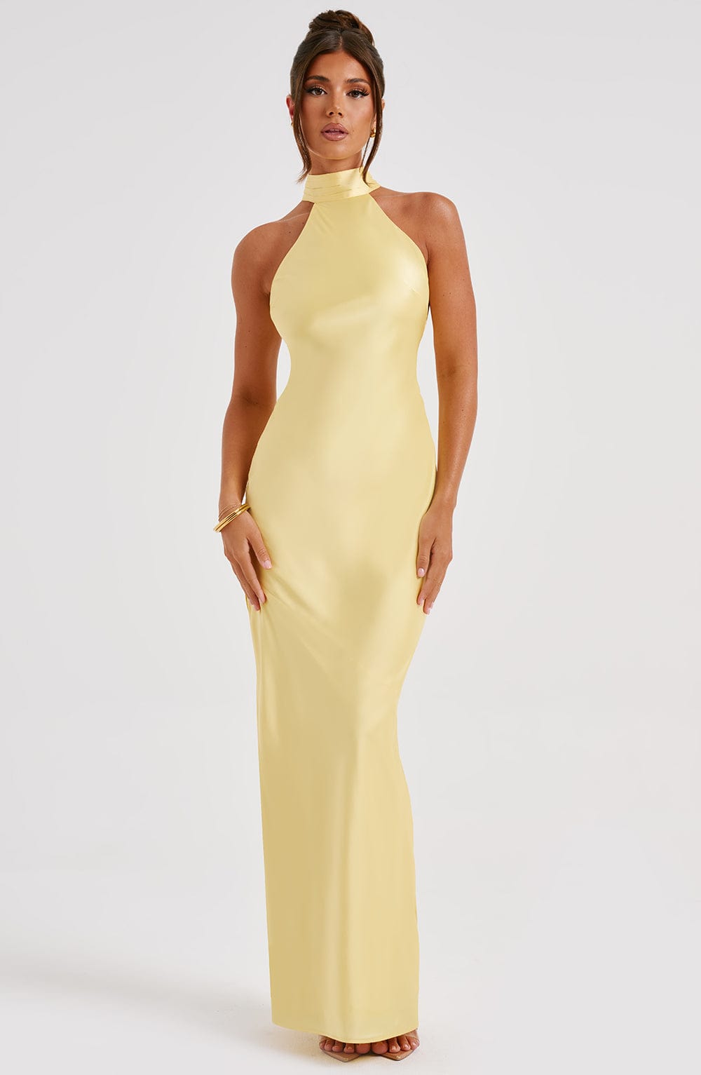 Etta Maxi Jurk - Lemon